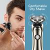 Electric Shaver with Clean Station Wet Dry Waterproof Razors for Men