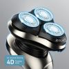 Electric Shaver with Clean Station Wet Dry Waterproof Razors for Men