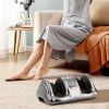 Shiatsu Foot Massager Kneading and Rolling Leg Ankle w/Remote Gray
