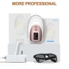 Laser hair removal for men and women; ice hair removal system upgrade