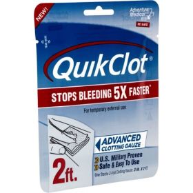 AMK QuikClot Gauze 3 inch x 2 foot