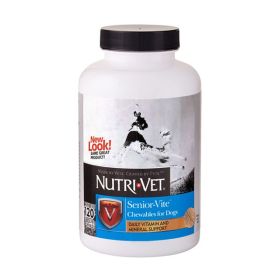 NutriVet SeniorVite Liver Chewables 1ea-120 ct